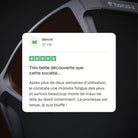 Commento di un cliente francese: Ottima scoperta questa azienda...
Dopo più di due settimane di utilizzo, noto una minore affaticamento degli occhi e soprattutto molti meno mal di testa al risveglio in particolare. La promessa è mantenuta, sono sbalordito!