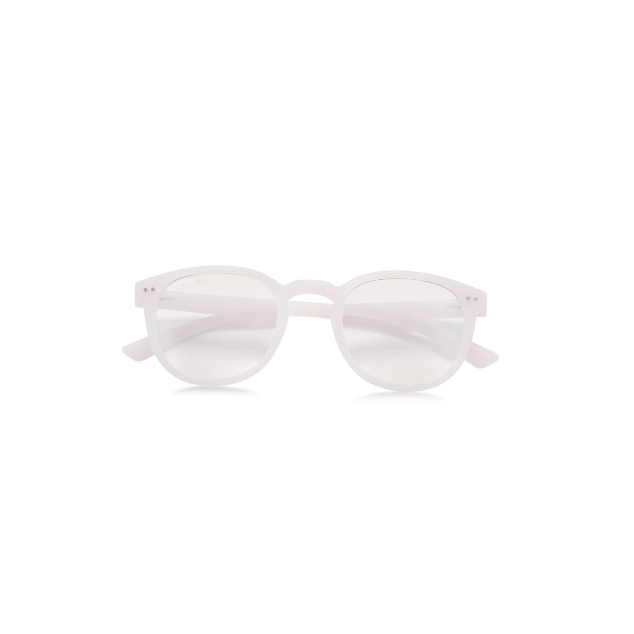 lunettes anti lumière bleue vintage stockholm aux verres clair coloris Frost