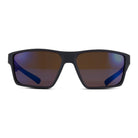 Lunettes de soleil modèle One de face avec gravure laser Horus X sur le haut du verre droit